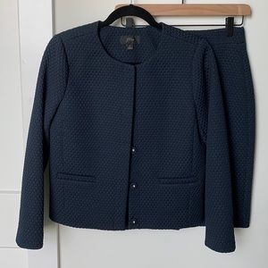 NWOT J.Crew Suit Set- Pencil Skirt and Jacket